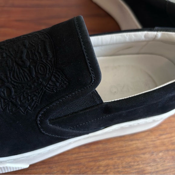 KENZO Platform Sneakers w/Embossed Tiger Logo - Picture 7 of 12